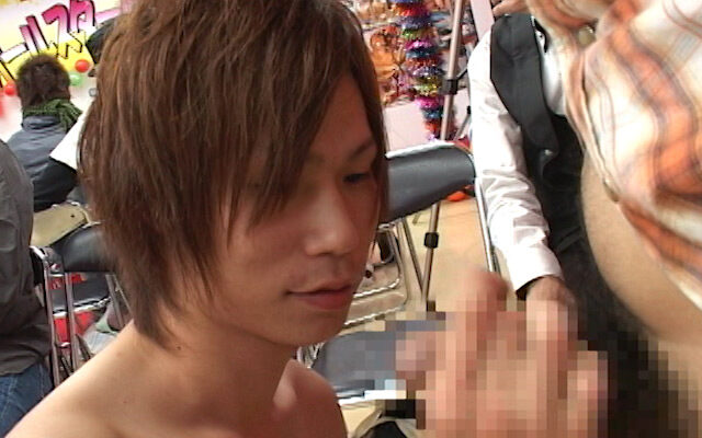 【激エロ！企画作品】【イケメン筋肉】3人の美○年が早抜き対決！！｜ユーザー参加