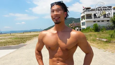 【ゴリマッチョ】夏ハメ2025!!訳あって顔出しNGのワイルド系S級髭マッチョ海志くん29歳が想像通りの激しい生SEXを見せつける!!